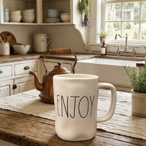 Rae Dunn “ENJOY” Ceramic Mug